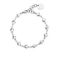 Bracelet Sagapo Woman in Steel SHK93